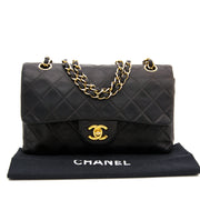 shop safe online secondhand designer secondhand Chanel Black Vintage Double Classic Flap Bag