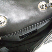 chanel quilted tweed leather patchwork stitch mini flap bag now for sale at labellov vintage fashion webshop belgium