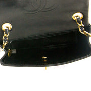 Chanel Black Mini Square Classic Flap Bag GHW