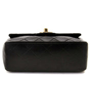 Are you looking for an authentic Chanel Black Mini Square Classic Flap Bag GHW? Buy safe and secure online.