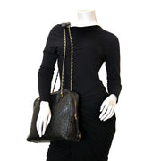 Koop authentieke Chanel struisvogel tas bij labellov vintage mode webshop belgië antwerpen