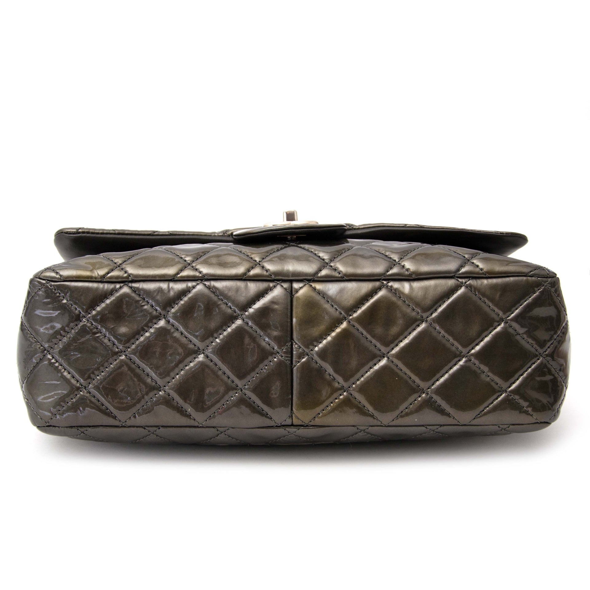 Chanel Patent Leather Single Flap Bag