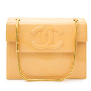 CHanel Moutarde Patent Flap Bag now online at labellov.com for the best price