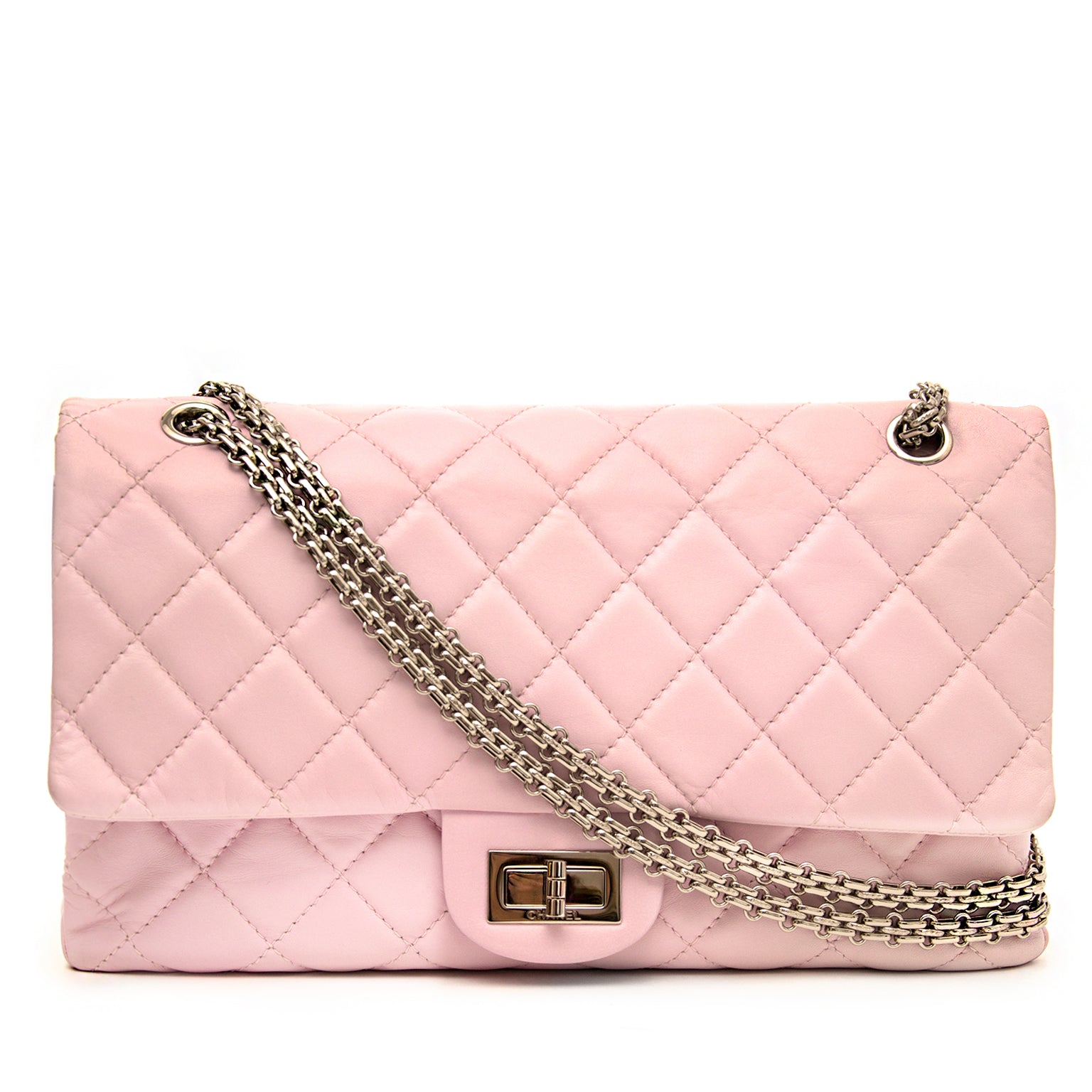 koop veilig online aan de beste prijs chanel 2.55 reissue double flap lilac webshop labellov.com