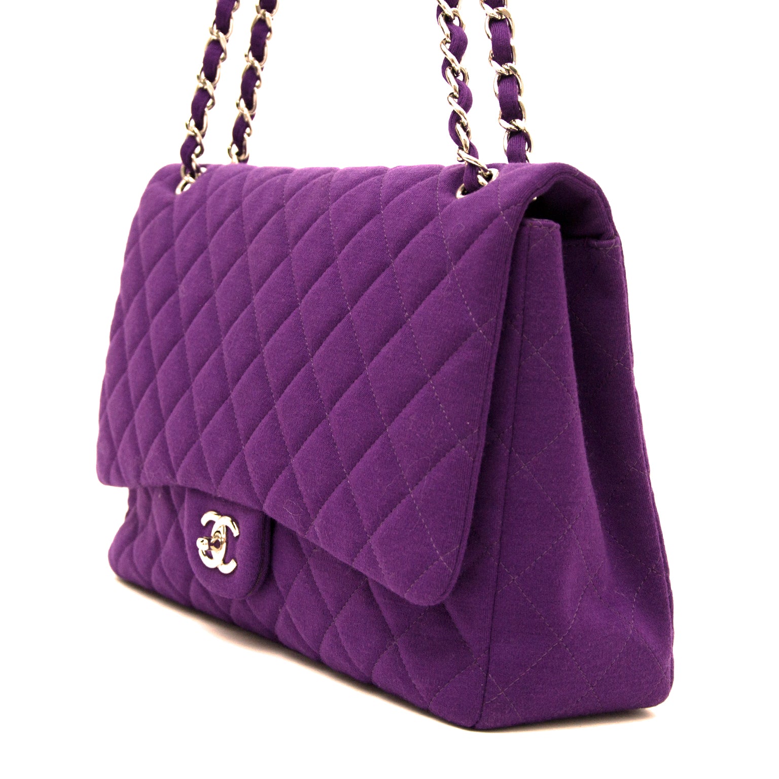 shop safe online at the best price Chanel jumbo flap bag like new webshop www.labellov.com