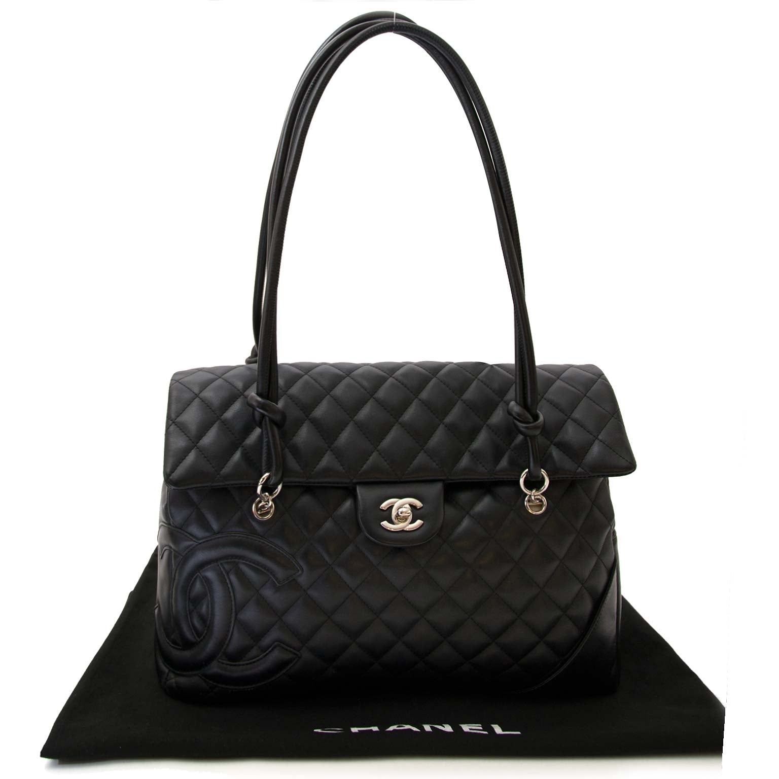 chanel quilted cc tote now for sale at labellov vintage fashion webshop belgium