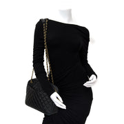 Koop 100% authentieke Chanel Black Quilted Chain Bag