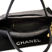 Chanel grand cc classic black shopper now for sale at labellov vintage fashion webshop belgium