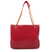 Shop safe online aan de beste prijs Chanel Red Shopping Tote