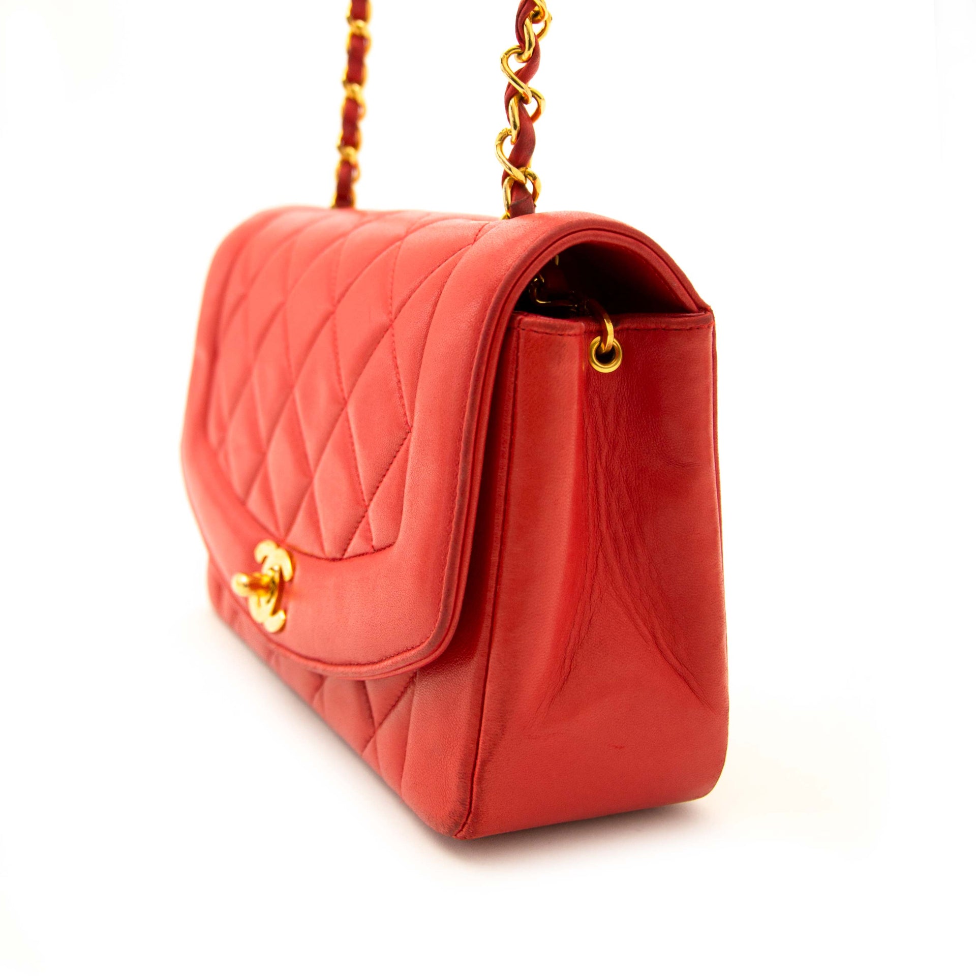 Chanel Red Flap Bag
