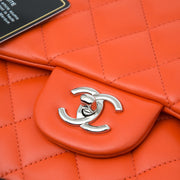 Brand New Chanel Orange Red Jumbo Double Flap Bag aan de beste prijs bij Labellov