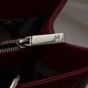 chanel red grand shopping tote now for sale at labellov vintage fashion webshop belgium