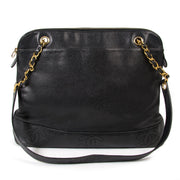 chanel vintage black caviar leather shopper now for sale at labellov vintage fashion webshop belgium