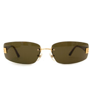 koop chanel rimless cc aviator zonnebril bij labellov vintage mode webshop belgië