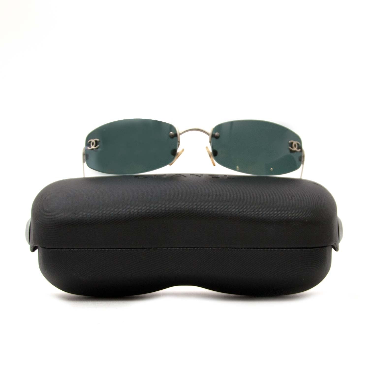 koop chanel rimless cc aviator zonnebril nu online bij labellov vintage mode webshop belgië