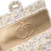 Chanel Tweed Garden Party 2.55 Reissue Flap Bag for sale online at Labellov secondhand luxury