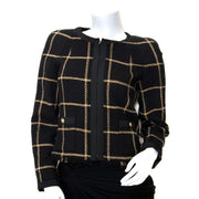 koop Chanel Black & Gold Bouclé Wool Vest - size FR38 bij labellov aan de beste prijs