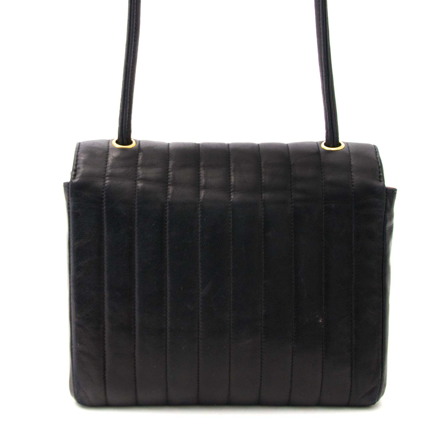 koop online aan de beste prijs Chanel Vintage Black Shoulder bag