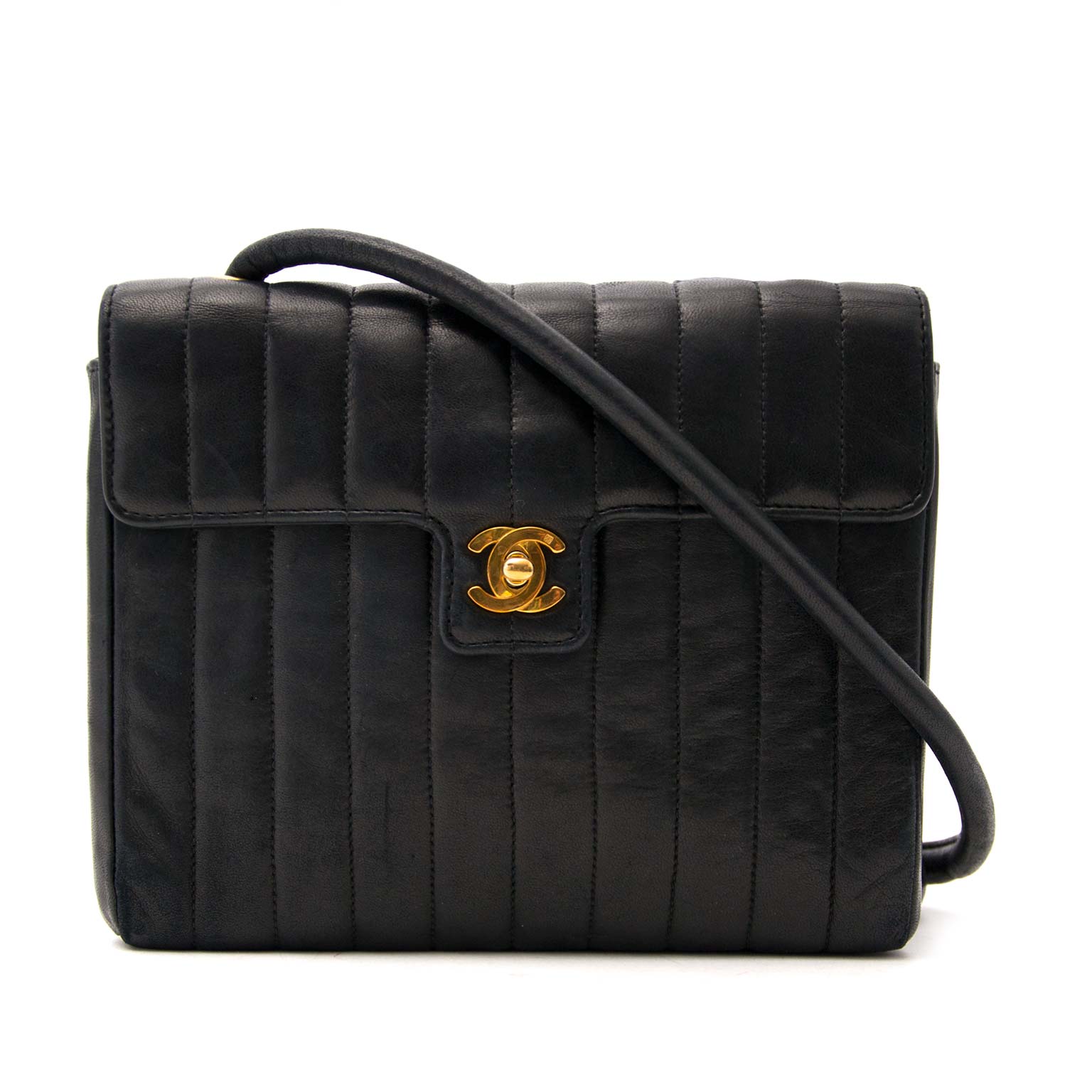 shop safe online Chanel Vintage Black Shoulder bag at the best price