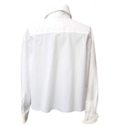 Chanel White Cotton Blouse for sale