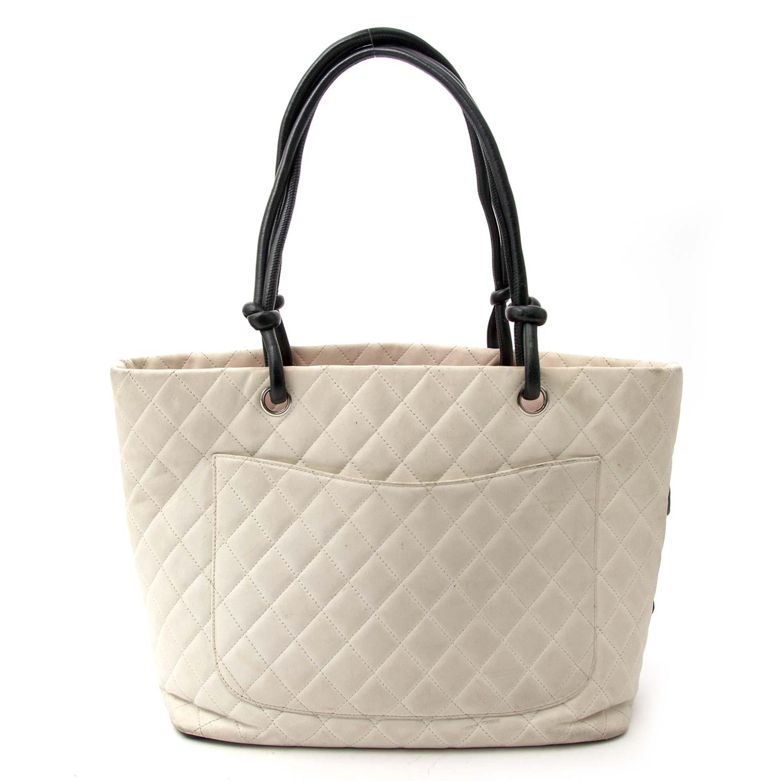 Are you interested in an authentic Chanel Cambon Ligne White Large Tote?
