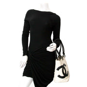 Buy your authentic Chanel Cambon Ligne White Large Tote