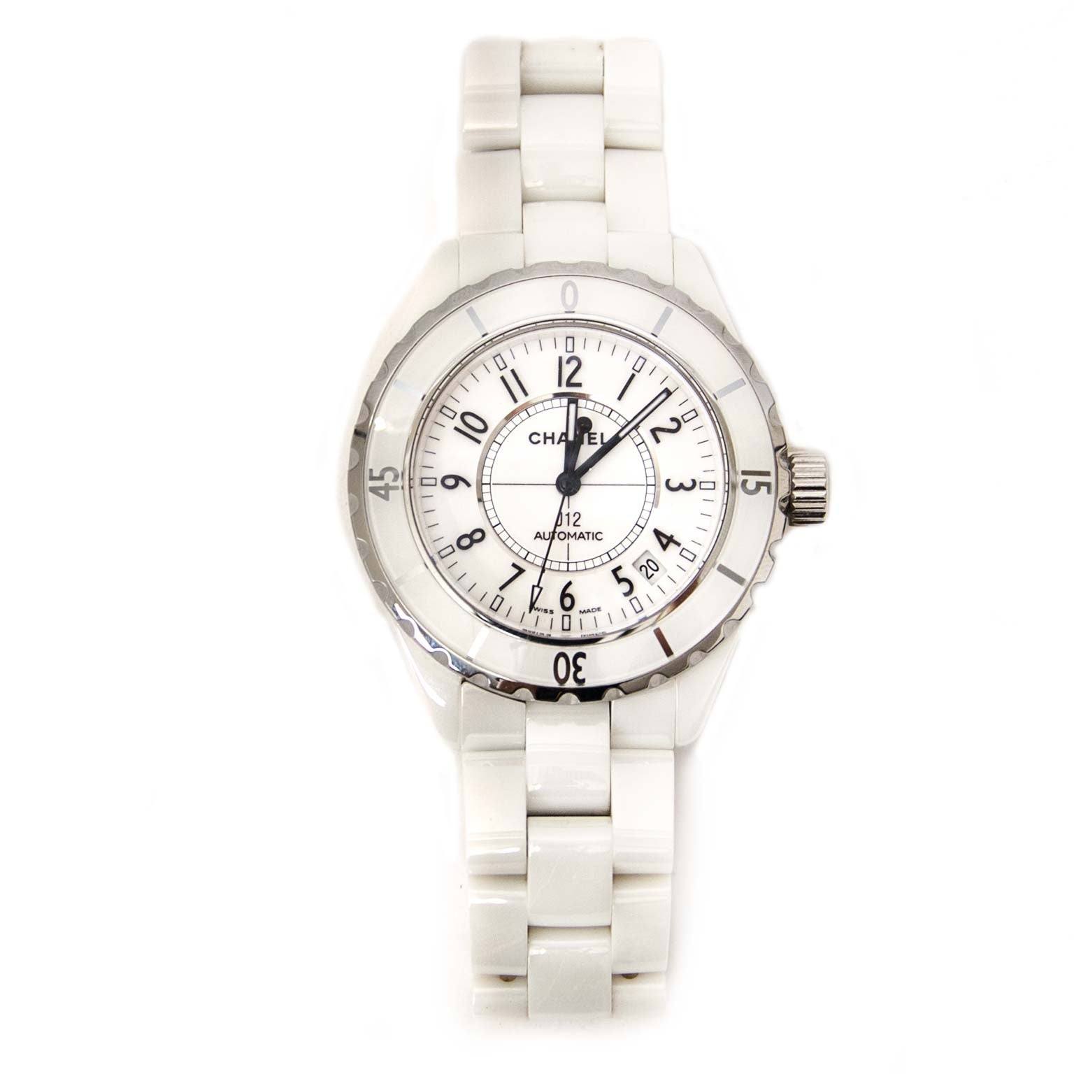 Chanel White J12 Watch for sale online