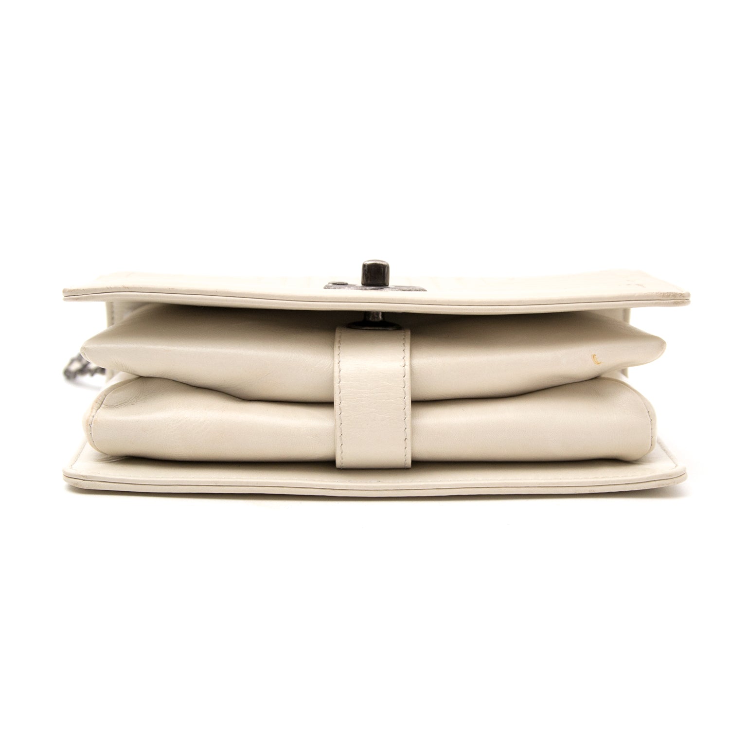 Chanel White Flap handtas luxe merken winkelen in Antwerpen