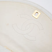 Acheter Cet Chanel White Vintage Flapbag en ligne