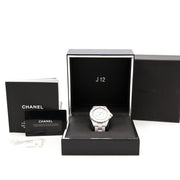 Koop uw Chanel Witte Caramische Horloge nu bij labellov.com tegen de beste prijs