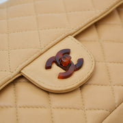 Chanel Classic Flap Bag Nude with Tortoise Details 100% authentiek