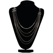 Chanel Silver Chain Logo Belt/Necklace