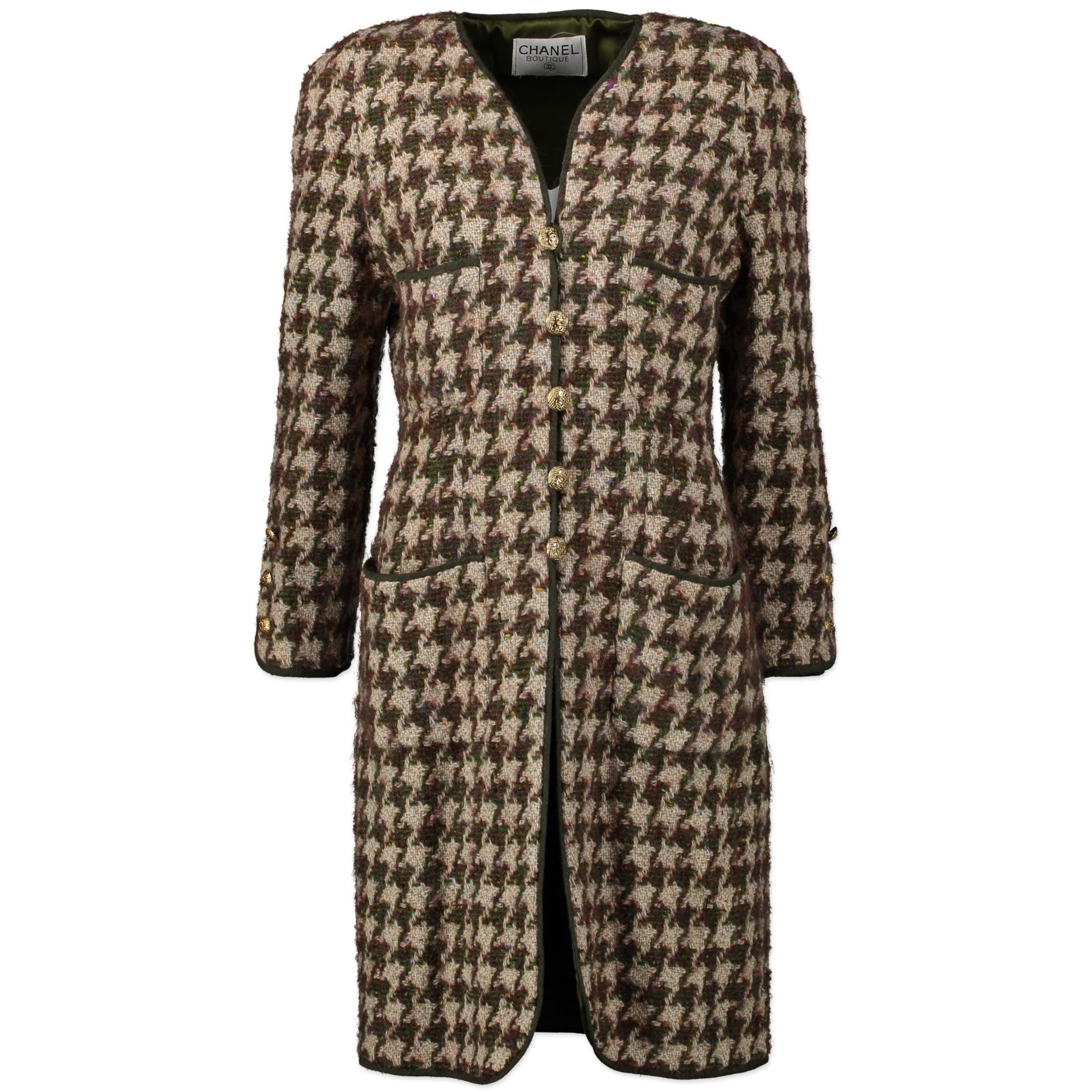 acheter en ligne seconde main Chanel Multicolor Tweed Jacket
