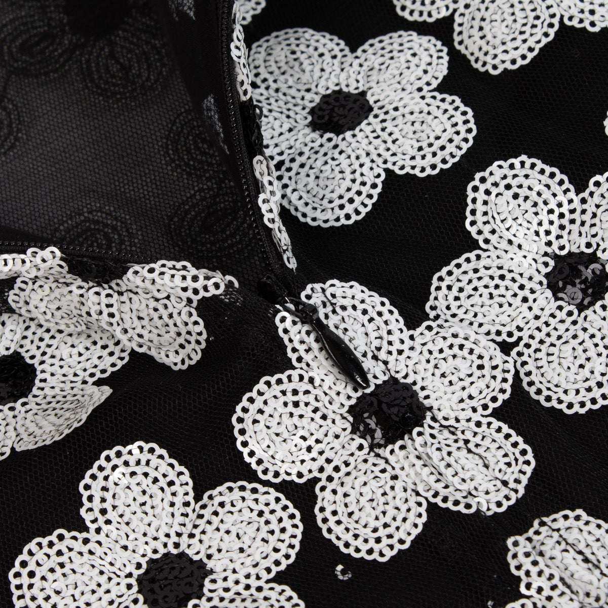 Authentic second hand Chanel 2015 Sequin Flower top on Labellov.com