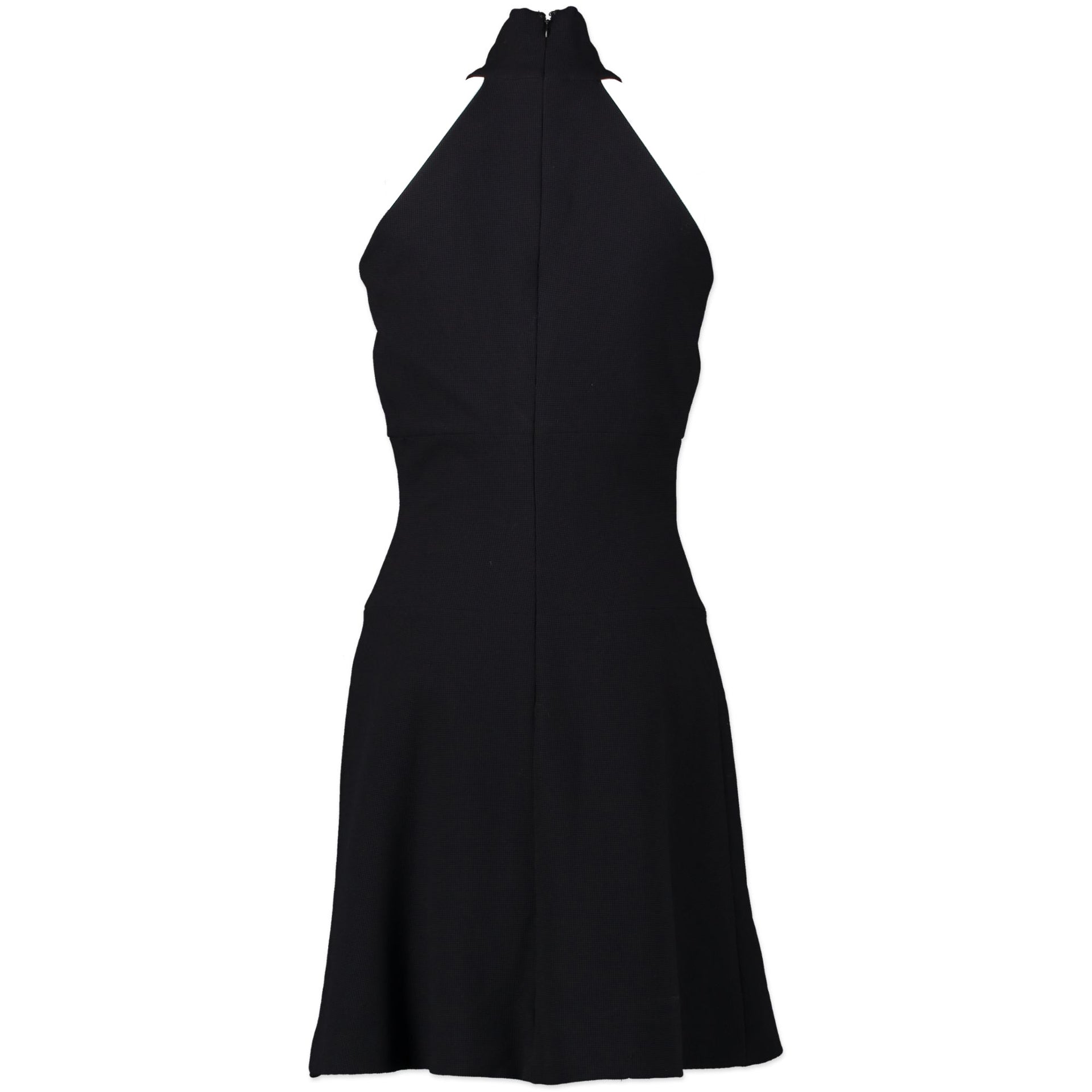 Chanel Black High Neck Dress - size 40 for the best price at Labellov secondhand luxury in Antwerp