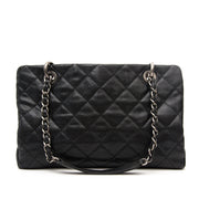 100% authentic Chanel Black Distressed Leather Tote Bag for the best price online available