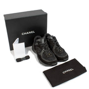 shop 100% authentic second hand Chanel Black Suede Sneakers - Size 40 1/2 on Labellov.com