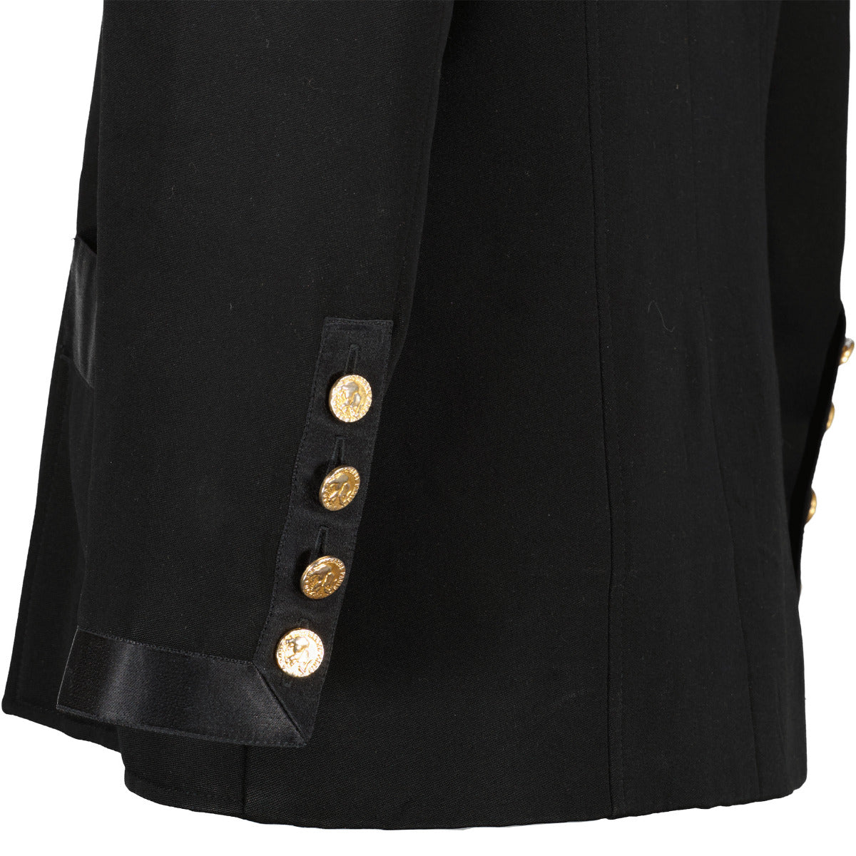 Shop safe online at Labellov in Antwerp this 100% authentic second hand Chanel Black Tweed Jacket with Bow - Size 38