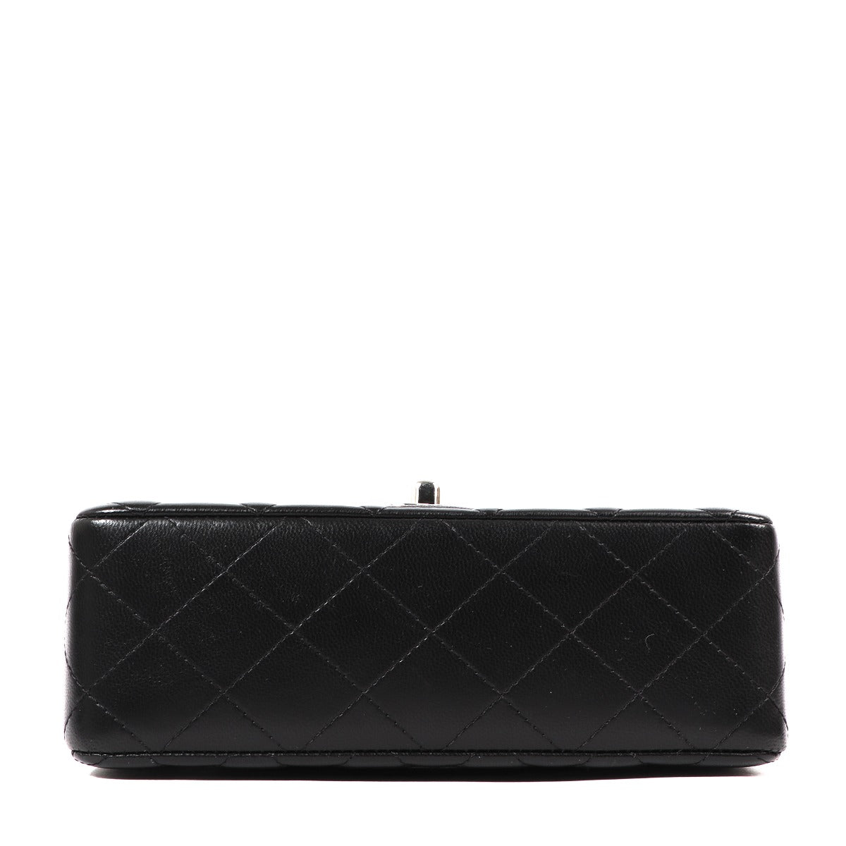 Chanel Black Lambskin Classic Mini Flap Bag