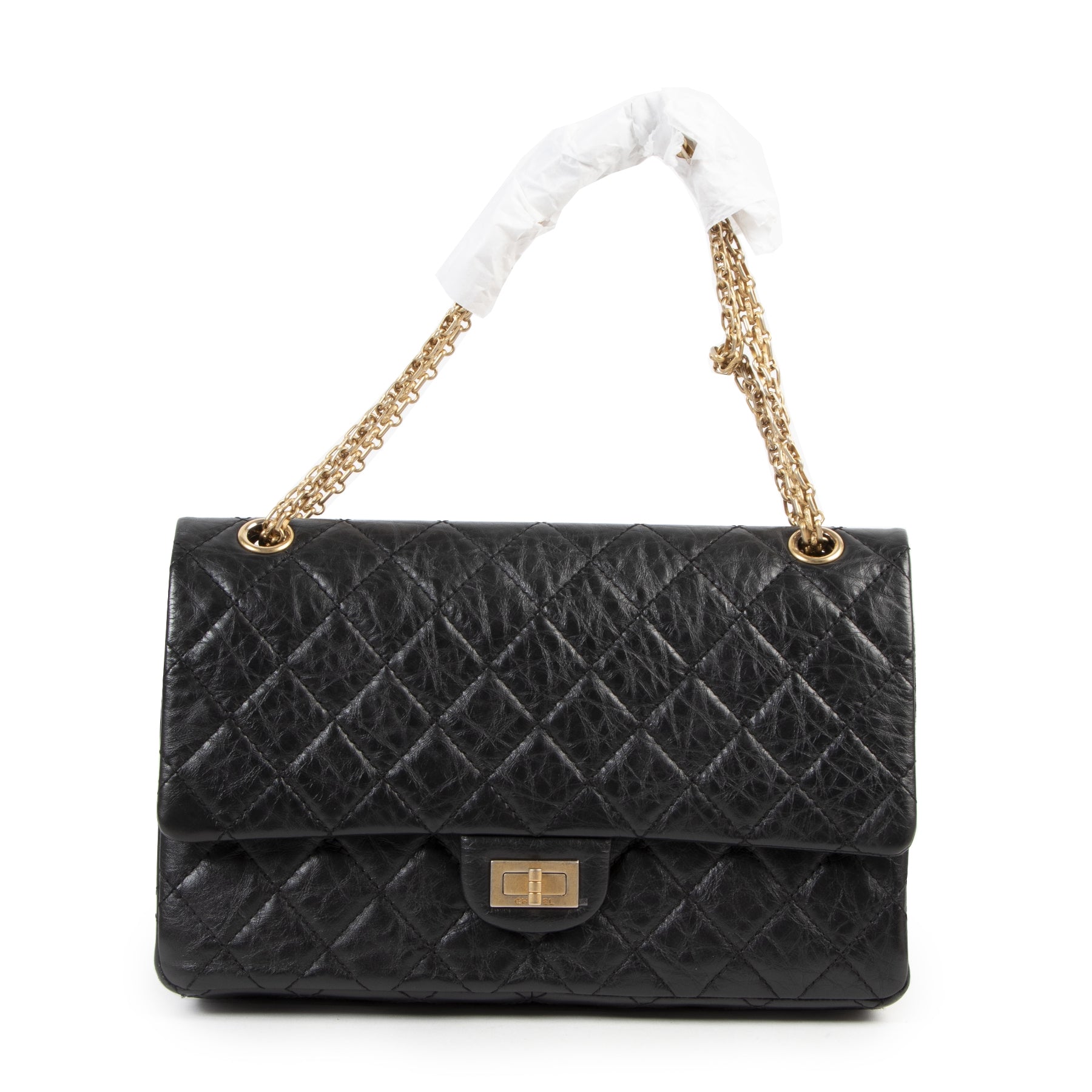 Chanel Black 2.55 Reissue 226 Shoulder Bag