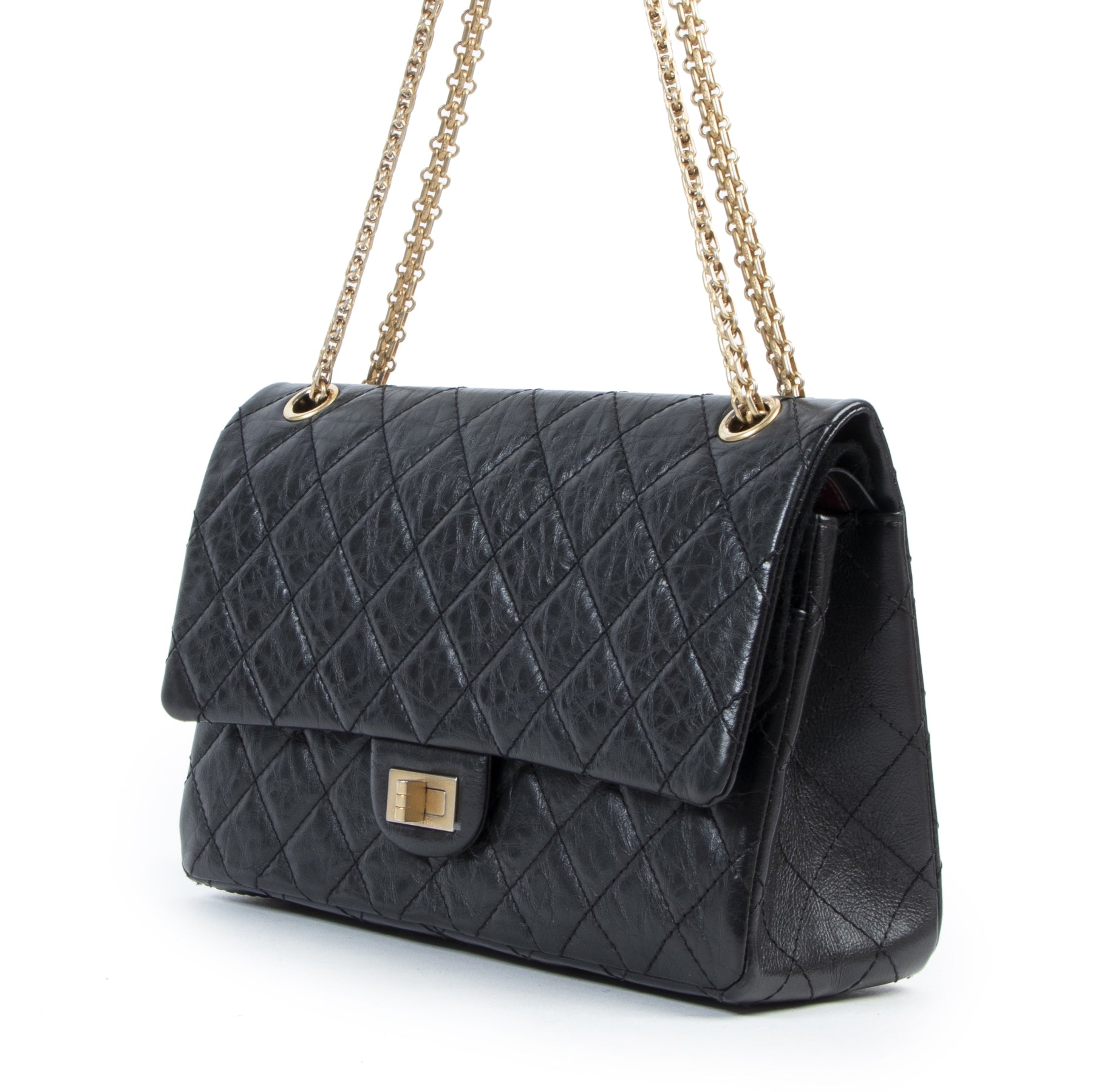 shop safe online Chanel Black 2.55 Reissue 226 Shoulder Bag