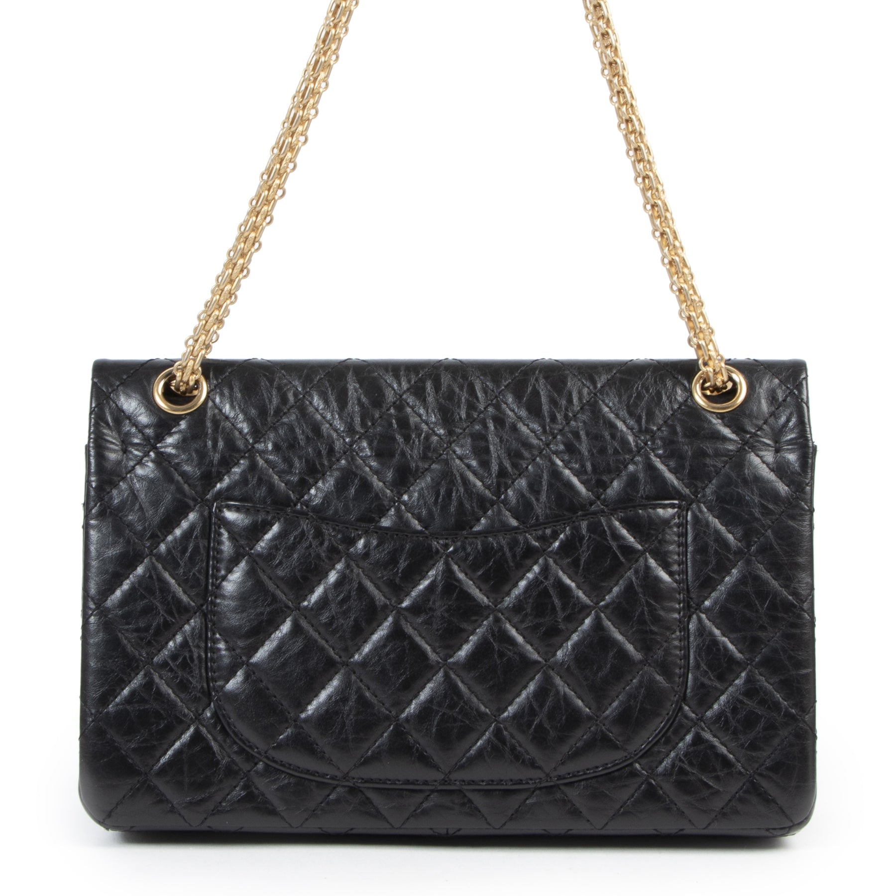 Chanel Black 2.55 Reissue 226 Shoulder Bag