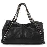 Authentic secondhand Chanel Black Modern Chain Shoulder Bag designer bags fashion luxury vintage webshop safe secure online shopping