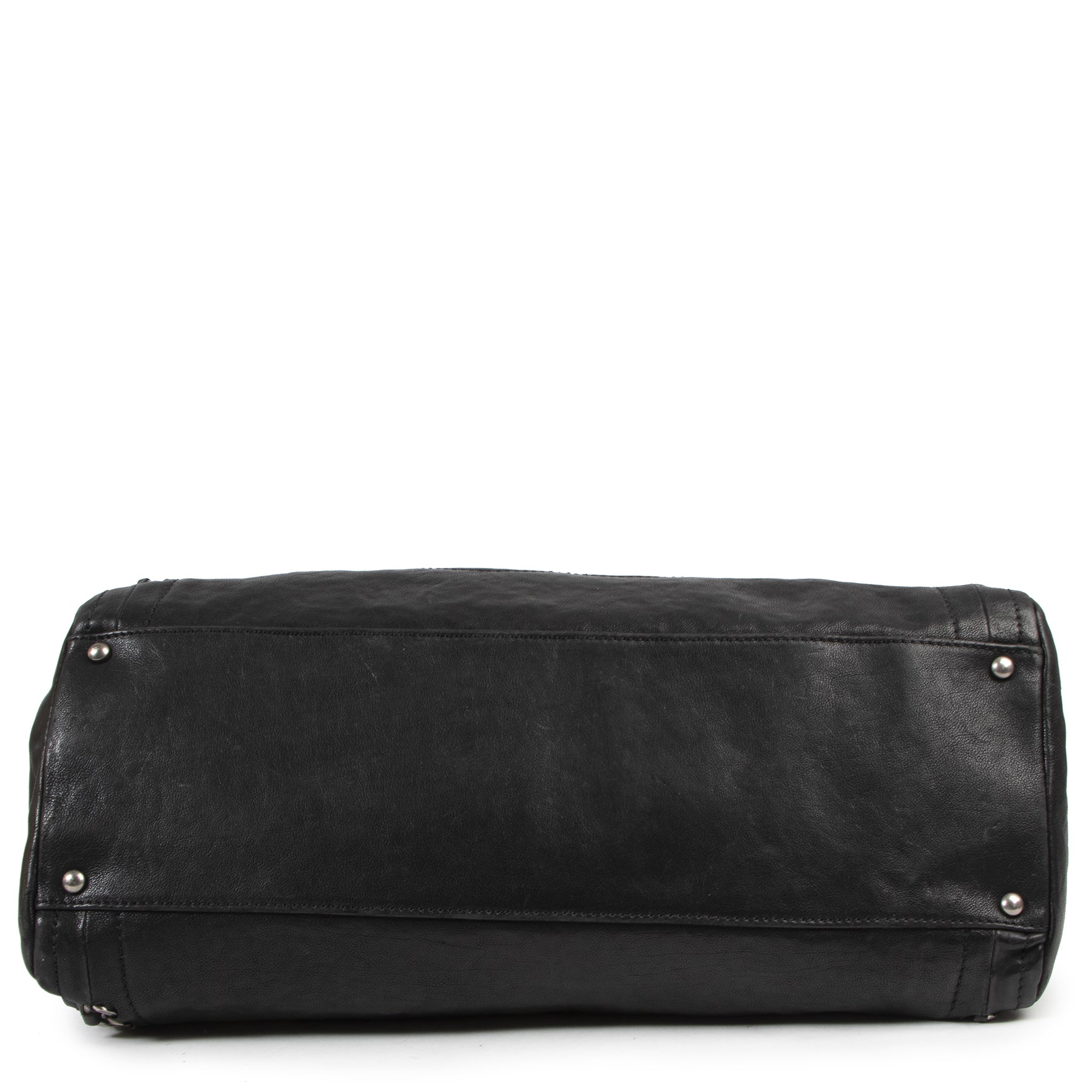 Authentic secondhand Chanel Black Modern Chain Shoulder Bag designer bags fashion luxury vintage webshop safe secure online shopping
