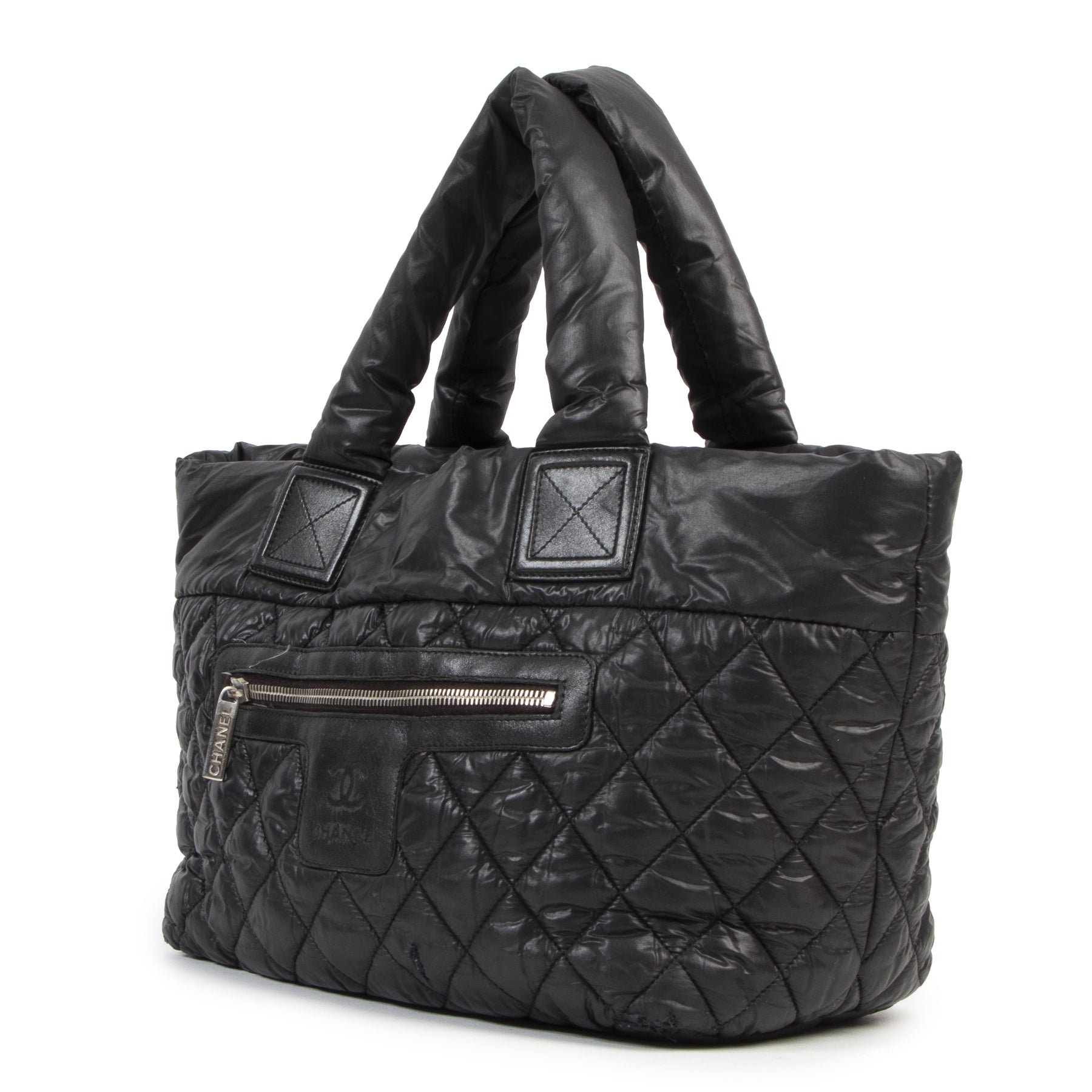 Authentieke Tweedehands Chanel Black Quilted Cocoon Bag juiste prijs veilig online shoppen luxe merken webshop winkelen Antwerpen België mode fashion