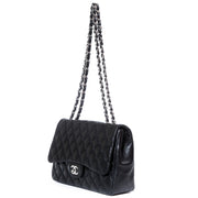 Chanel Black Caviar Leather Small Classic Flap Bag PHW