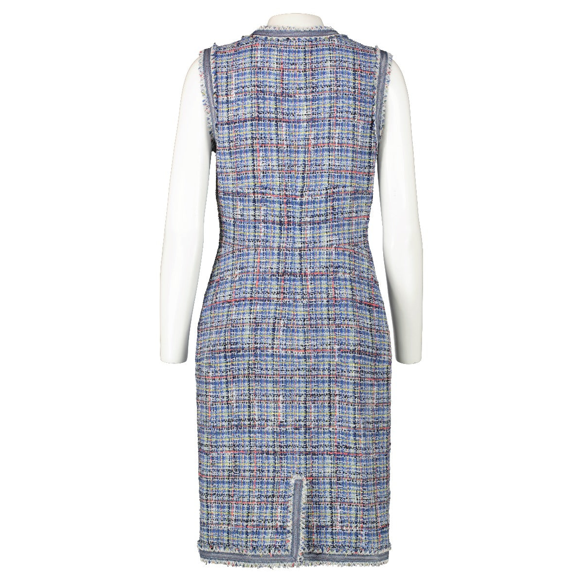 Chanel 09P Blue Tweed Dress