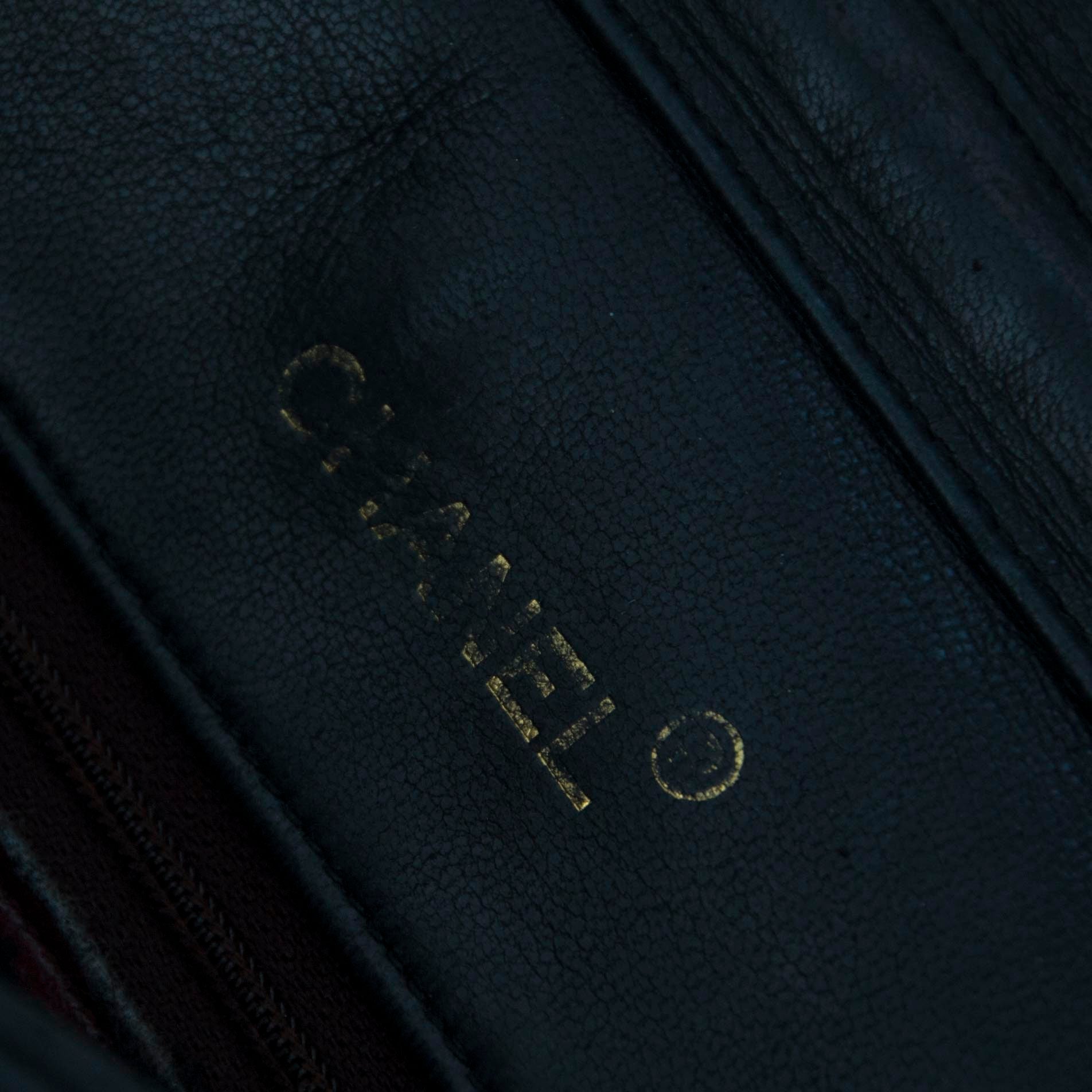 Chanel Vintage Black Quilted Shoulder Bag