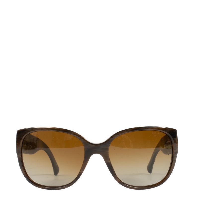 Authentic second hand Chanel Tweed Sunglasses on Labellov.com
