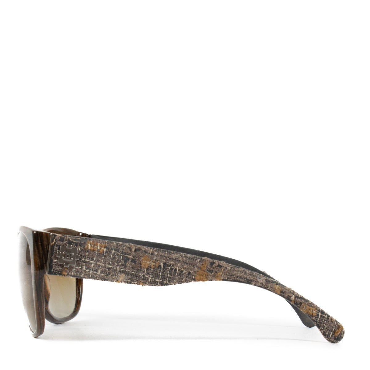 Authentic second hand Chanel Tweed Sunglasses on Labellov.com
